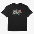 Christmas Teacher Tee, Teacher Holiday Classic T-Shirt Celebrate the Road through FIFA World Cup 2026 with Haaland and Mbappe, Argentina, France and Brazil Energy, Vintage Soccer Flavor, Modern Football Stars, National Flags and Final Night