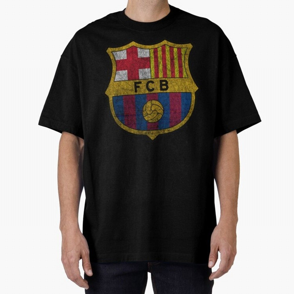 fc barcelona Oversized T-Shirt Refresh FIFA World Cup 2026 USA Canada Mexico with Haaland, Argentina and Brazil Energy, Champion Mindset, Group Stage Buzz, Knockout Tension and Passionate Fan Culture; Perfect for Supporters Who Want Bold Football