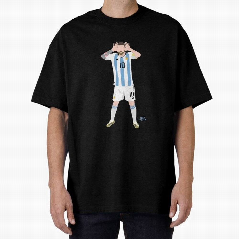 Lionel Messi celebrates against the Netherlands Classic T-Shirt Fuel Global Football Passion for FIFA World Cup 2026 Group Stage, Inspired by Neymar, France and Portugal, Goal Celebration Energy, Supporter Heritage, Football Icons and Worldwide