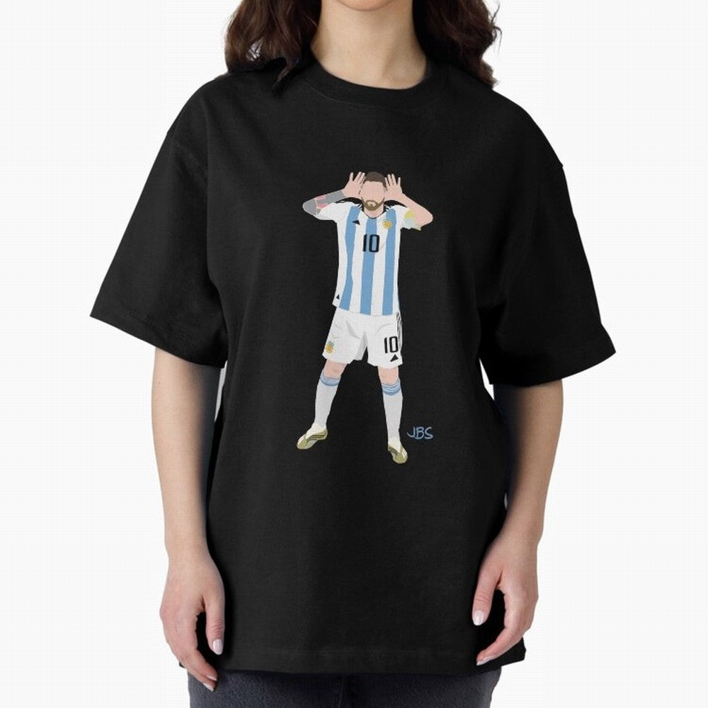 Lionel Messi celebrates against the Netherlands Classic T-Shirt Fuel Global Football Passion for FIFA World Cup 2026 Group Stage, Inspired by Neymar, France and Portugal, Goal Celebration Energy, Supporter Heritage, Football Icons and Worldwide