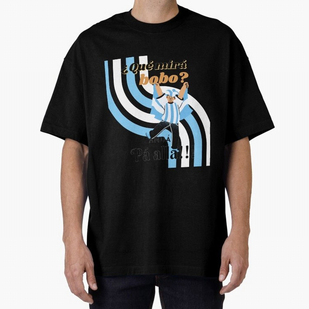 Vintage Messi Argentina Que Mira Bobo Classic T-Shirt Cheer for Global Football Passion for FIFA World Cup 2026, Highlighting Messi, Neymar and Mbappe, England and Germany, Championship Spirit, Famous Goals, Roaring Crowds and International