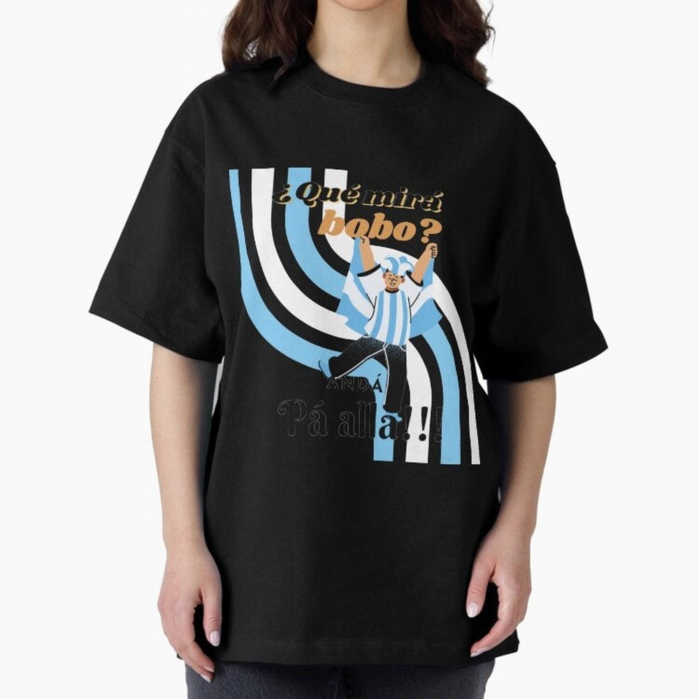 Vintage Messi Argentina Que Mira Bobo Classic T-Shirt Cheer for Global Football Passion for FIFA World Cup 2026, Highlighting Messi, Neymar and Mbappe, England and Germany, Championship Spirit, Famous Goals, Roaring Crowds and International
