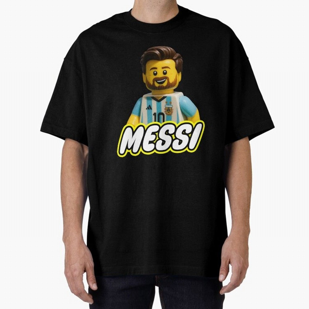 Block Leo Oversized T-Shirt Celebrate Classic Football Spirit in the FIFA World Cup 2026 USA Canada Mexico Journey through Neymar Highlights, Spain Pride, Champion Mindset, Group Stage Buzz, Knockout Tension and Passionate Fan Culture; Ideal for