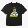 Block Leo Oversized T-Shirt Celebrate Classic Football Spirit in the FIFA World Cup 2026 USA Canada Mexico Journey through Neymar Highlights, Spain Pride, Champion Mindset, Group Stage Buzz, Knockout Tension and Passionate Fan Culture; Ideal for