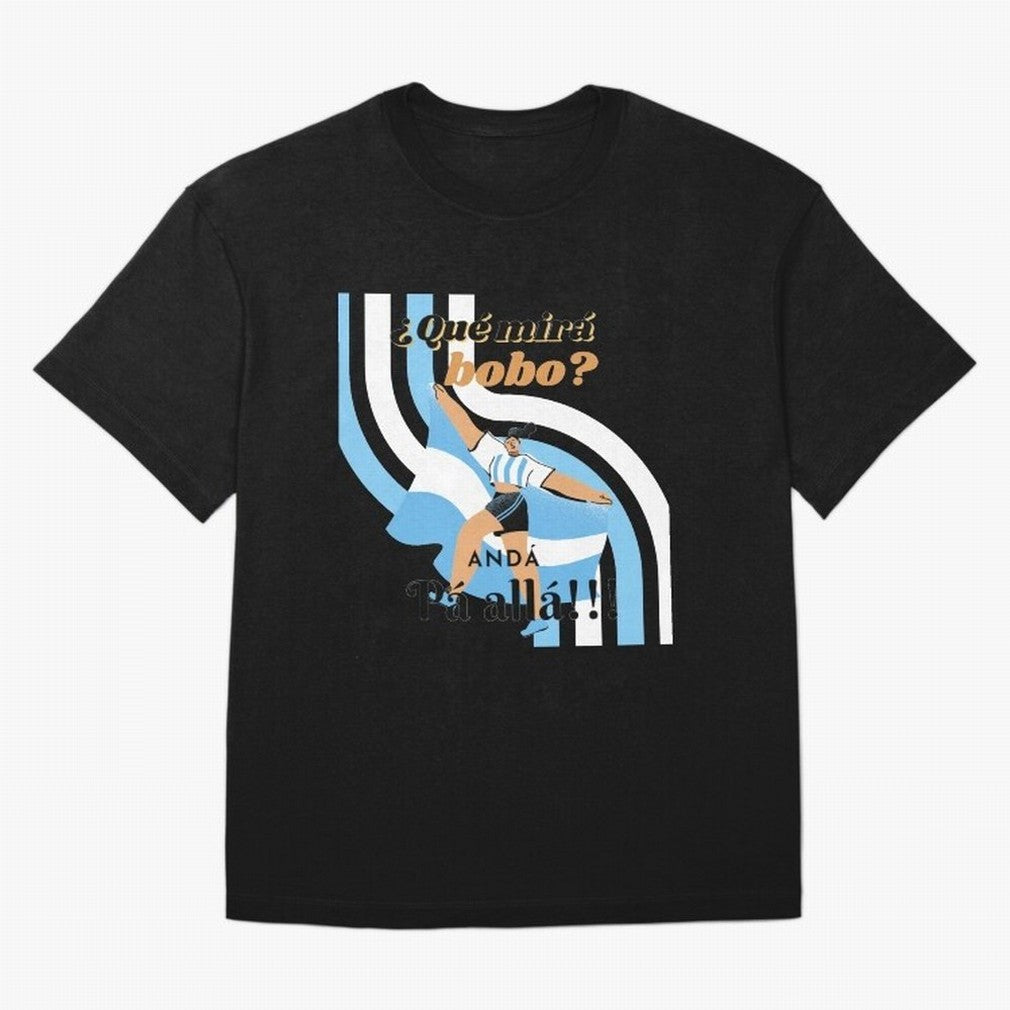 Vintage Messi Argentina Que Mira Classic T-Shirt Join the Global Buzz around Match Day Hype around FIFA World Cup 2026 Group Stage, Haaland, England, Vintage Soccer Flavor, Modern Football Stars, National Flags and Final Night Emotion; Ideal for