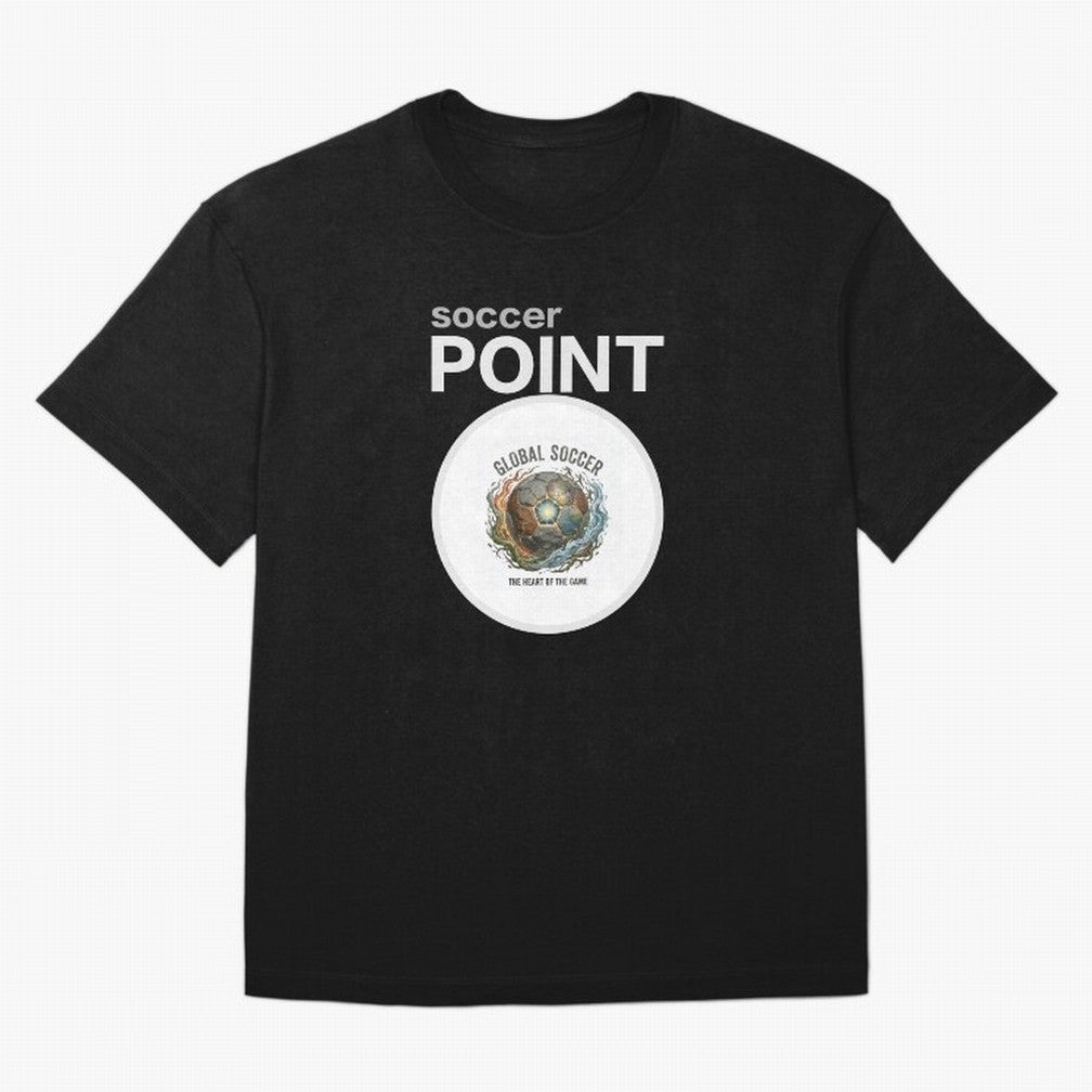 soccer POINT Classic T-Shirt Embrace Global Football Passion for FIFA World Cup 2026 USA Canada Mexico, Capturing Messi, Neymar and Mbappe, Brazil, Portugal and Argentina, Champion Mindset, Group Stage Buzz, Knockout Tension and Passionate Fan