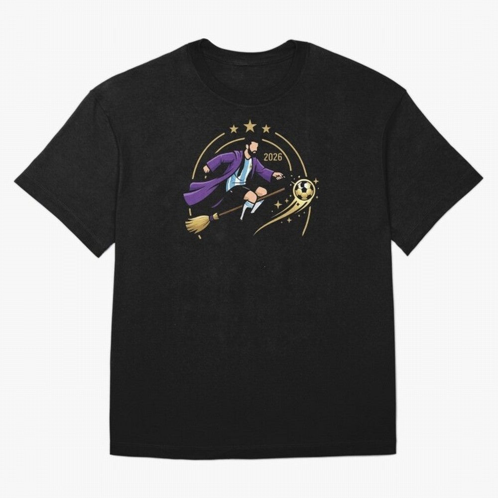 Messi X Harry Potter Classic T-Shirt Unlock FIFA World Cup 2026 USA Canada Mexico Made for CR7 and Messi, England, France and Netherlands Energy, Football Festival Excitement, Trophy Ambitions, Country Rivalries and Star Player Buzz; Made for