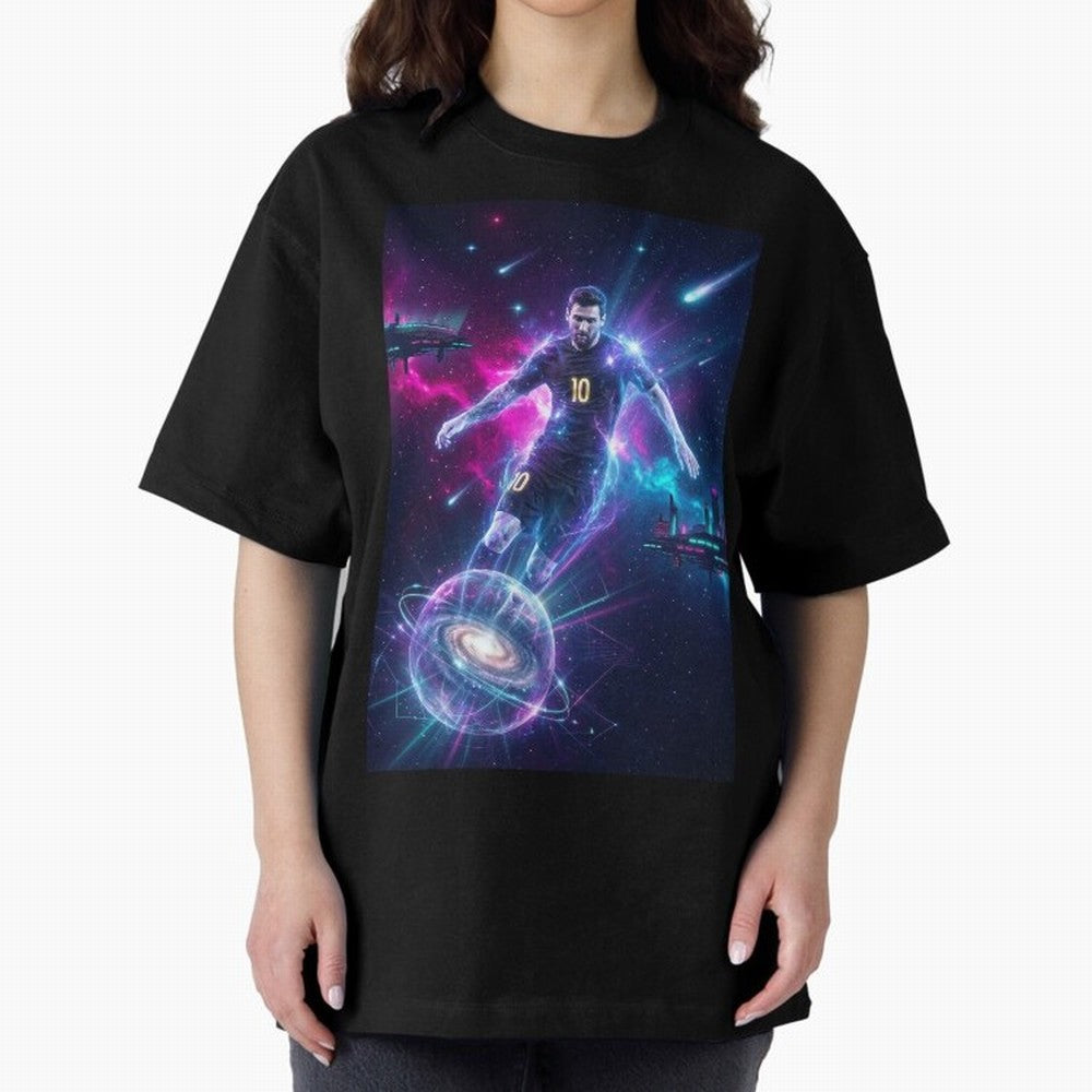 Lionel Messi The Eternal GOAT Of Another Galaxy - (Version 4) Active T-Shirt Celebrate the Stars of FIFA World Cup 2026 Spirit, Built around Spain and Netherlands, Mbappe, Sports Nostalgia, International Competition, Famous Players and
