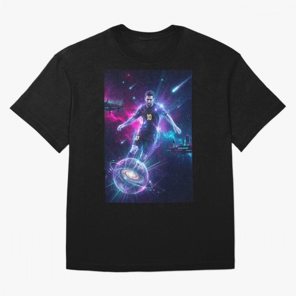 Lionel Messi The Eternal GOAT Of Another Galaxy - (Version 4) Active T-Shirt Celebrate the Stars of FIFA World Cup 2026 Spirit, Built around Spain and Netherlands, Mbappe, Sports Nostalgia, International Competition, Famous Players and