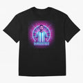?Argentina Football Legend Messi Cyberpunk Retro Futurist Design (Version 4) Classic T-Shirt Cheer through Every Moment of FIFA World Cup 2026 USA Canada Mexico for Fans of Neymar and Argentina, Bringing Match Day Excitement, Supporter Culture,