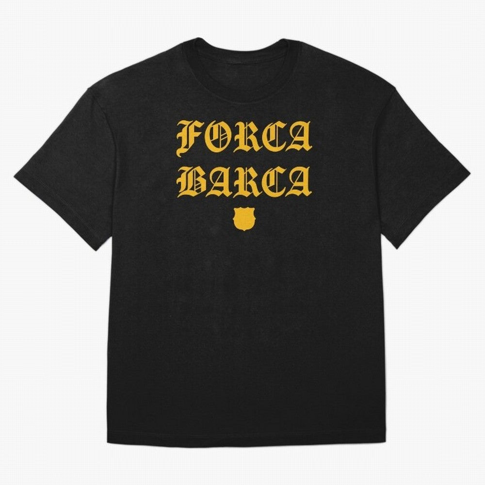 Forca Barca Oversized T-Shirt Bring Global Tournament Vibes to FIFA World Cup 2026 Group Stage for Fans of CR7 and Argentina, France and Brazil, Bringing Supporter Pride, Iconic Celebrations, Legendary Names and Global Match Day Energy; Made for