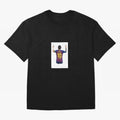 Lionel Messi Celebration Outline Barcelona FC Oversized T-Shirt Honor Football Greatness during FIFA World Cup 2026 Made for Cristiano Ronaldo, Haaland and CR7, Spain Energy, Tournament Hype, Historic Matchups, Family Viewing Parties and Global