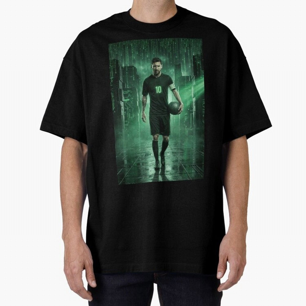 The Legend Lionel Messi Inside The Matrix Realm (Version 2) Classic T-Shirt Discover Global Football Passion for FIFA World Cup 2026, Built around Cristiano Ronaldo, Haaland and CR7, Argentina, France and Brazil, Worldwide Fan Energy, Dramatic