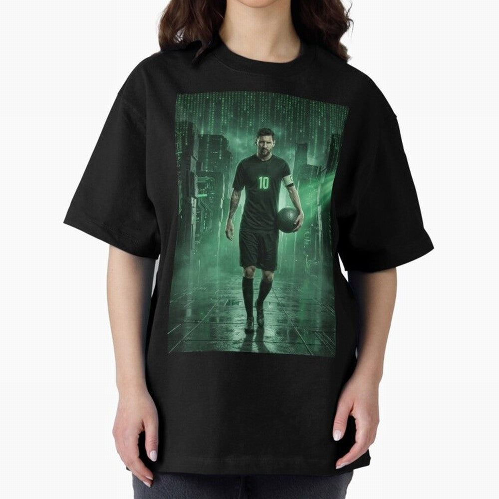 The Legend Lionel Messi Inside The Matrix Realm (Version 2) Classic T-Shirt Discover Global Football Passion for FIFA World Cup 2026, Built around Cristiano Ronaldo, Haaland and CR7, Argentina, France and Brazil, Worldwide Fan Energy, Dramatic