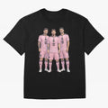 Messi, De Paul and Suarez Inter Miami artistic style ¨C MLS Soccer Oversized T-Shirt Honor Champions and Dreams in the FIFA World Cup 2026 Journey through Mbappe Highlights, France and Portugal Pride, Tournament Hype, Historic Matchups, Family