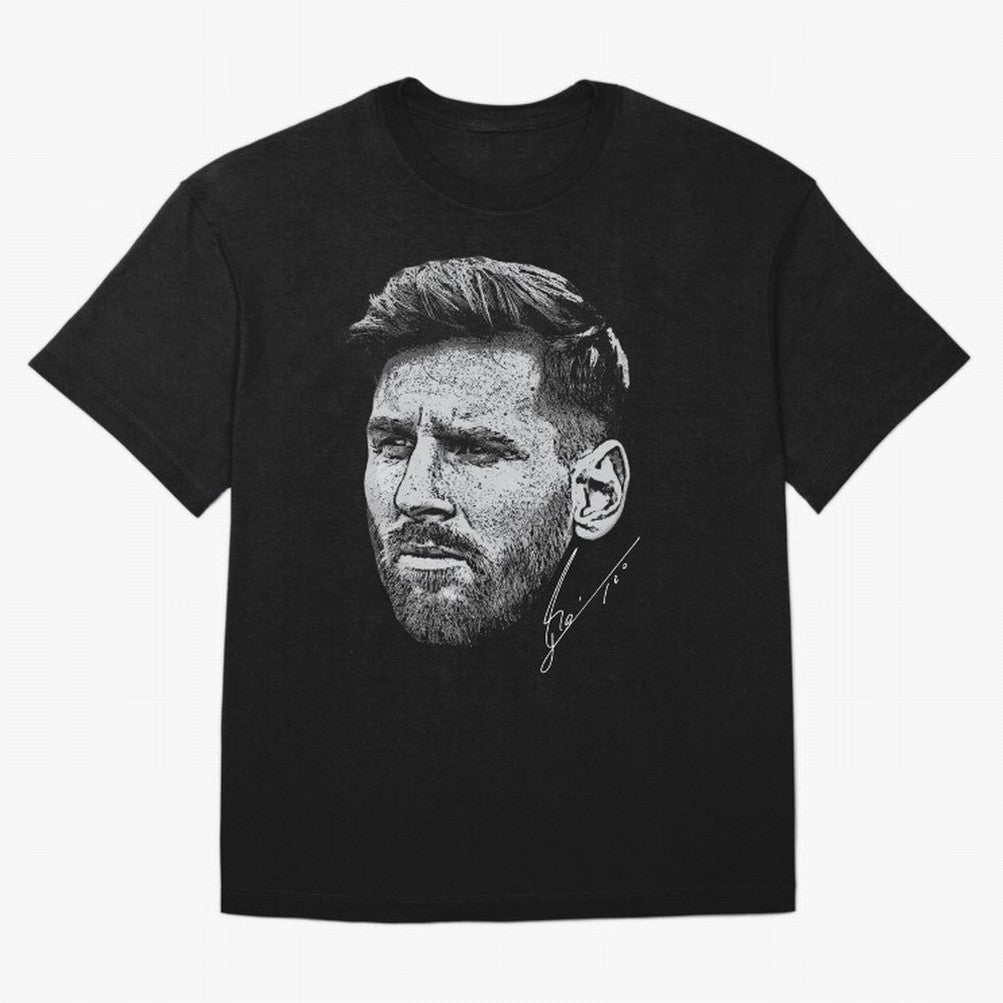 Lionel Messi Signed Boxy T-Shirt Join FIFA World Cup 2026 USA Canada Mexico Highlighting Mbappe, France Energy, Soccer Culture, Superstar Moments, National Team Dreams and Competitive Fire; Built for Supporters Chasing Trophy Dreams, Final Match