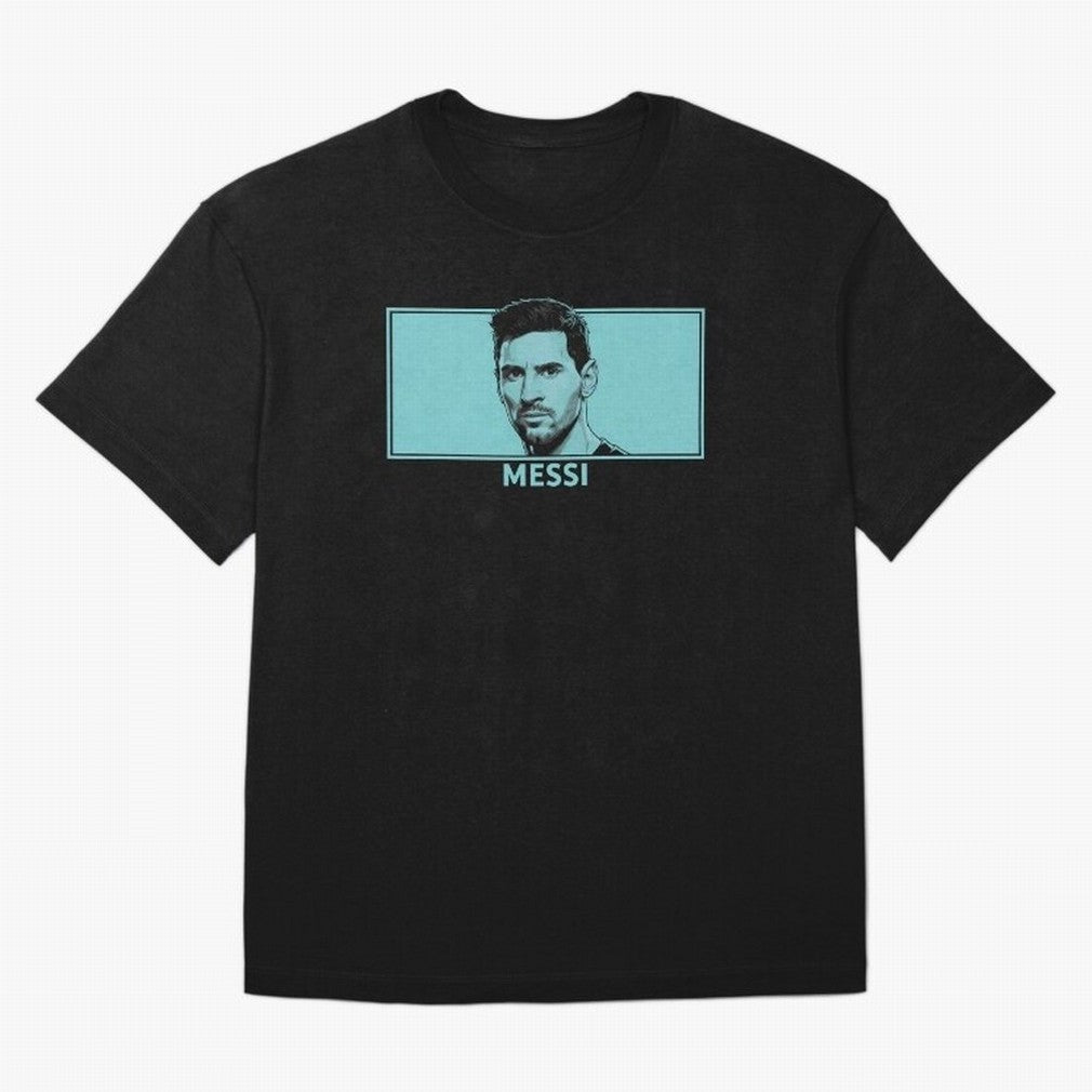 Messi Portrait - The Legend of Football Classic T-Shirt Celebrate Global Passion for FIFA World Cup 2026 Centered on Messi and Cristiano Ronaldo, Spain Energy, Worldwide Fan Energy, Dramatic Goals, Stadium Lights and Championship Celebrations;