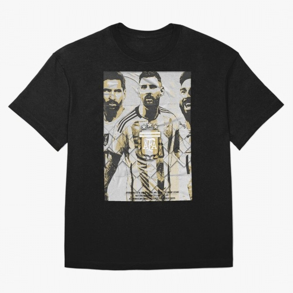 Messi AFA World Cup Champion Art Classic T-Shirt Show Your Tournament Heart for the FIFA World Cup 2026 Journey through Messi, Neymar and Mbappe Highlights, Argentina, France and Brazil Pride, Football Festival Excitement, Trophy Ambitions, Country