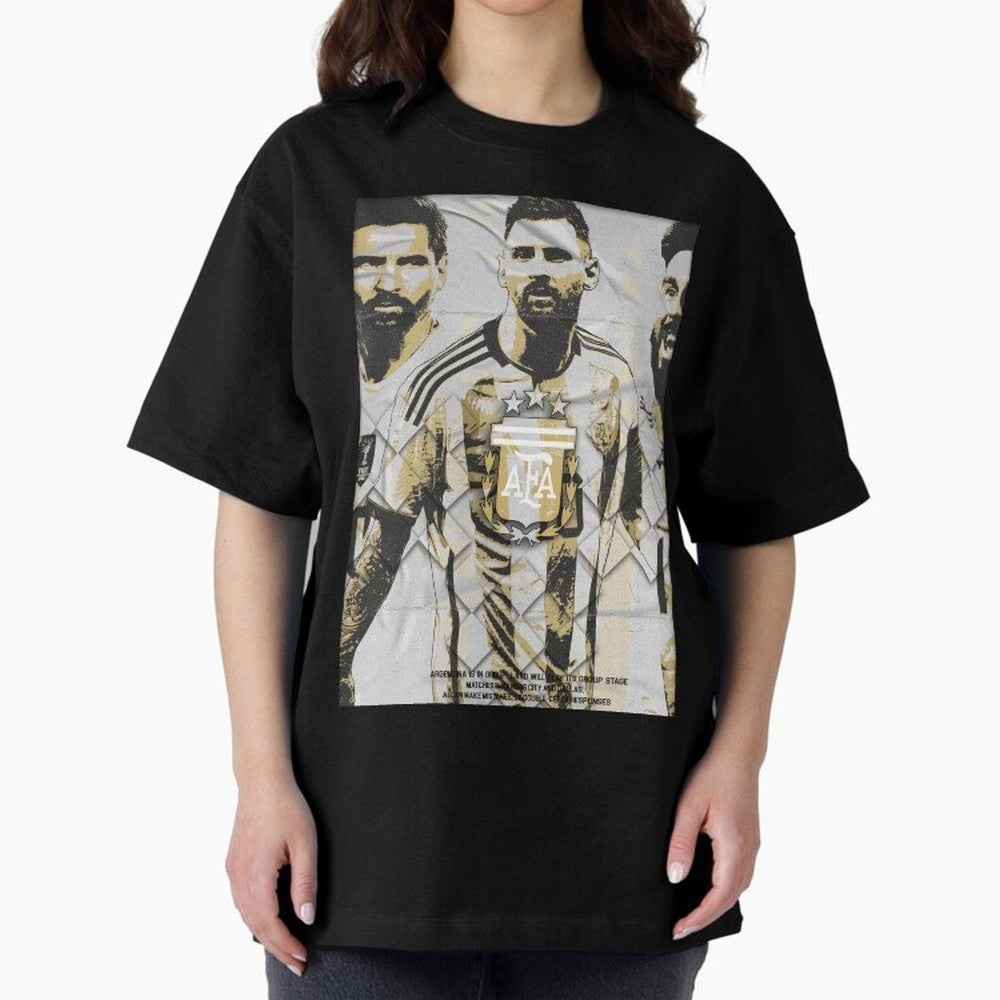 Messi AFA World Cup Champion Art Classic T-Shirt Show Your Tournament Heart for the FIFA World Cup 2026 Journey through Messi, Neymar and Mbappe Highlights, Argentina, France and Brazil Pride, Football Festival Excitement, Trophy Ambitions, Country