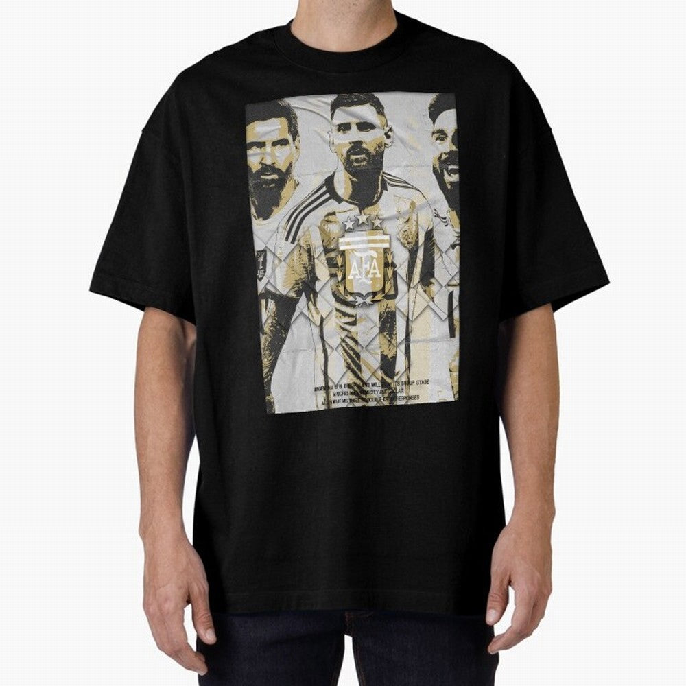Messi AFA World Cup Champion Art Classic T-Shirt Show Your Tournament Heart for the FIFA World Cup 2026 Journey through Messi, Neymar and Mbappe Highlights, Argentina, France and Brazil Pride, Football Festival Excitement, Trophy Ambitions, Country