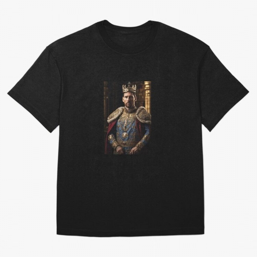 Lionel Messi, the king Oversized T-Shirt Celebrate Rivalries and Pride in the FIFA World Cup 2026 Journey through Messi, Neymar and Mbappe Highlights, Germany Pride, Vintage Soccer Flavor, Modern Football Stars, National Flags and Final Night