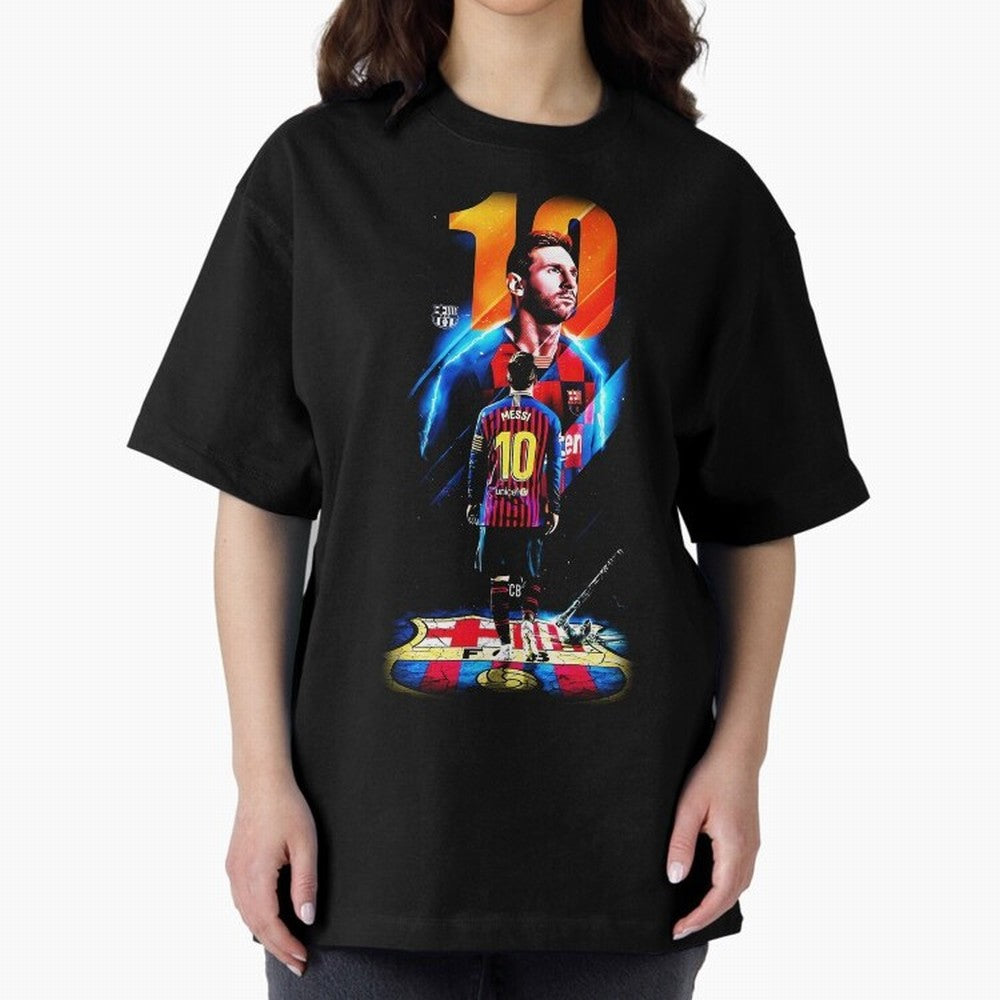 Messi Barcelona Classic T-Shirt Back Your Heroes with Match Day Hype around FIFA World Cup 2026, Neymar, Haaland and Cristiano Ronaldo, Argentina, Sports Nostalgia, International Competition, Famous Players and Unforgettable Victories; Created for