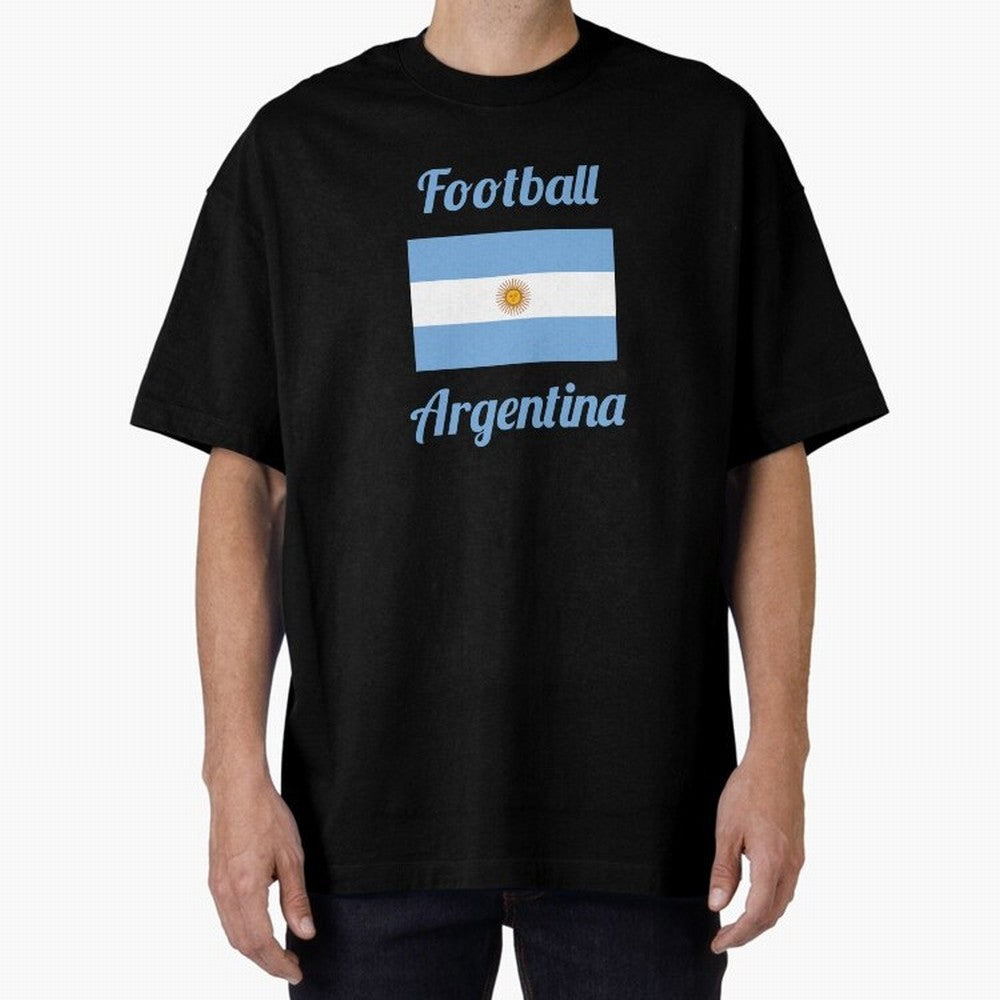 Argentina Football Flag ¨C Albiceleste Soccer Supporter Classic T-Shirt Capture Stadium Memories from FIFA World Cup 2026 USA Canada Mexico Made for Cristiano Ronaldo, Haaland and CR7, Netherlands Energy, Soccer Culture, Superstar Moments, National