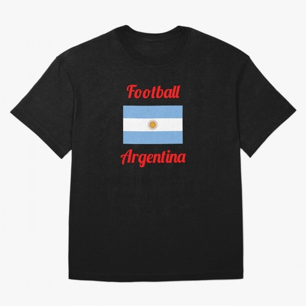 Argentina Football Flag ¨C Albiceleste Soccer Supporter Classic T-Shirt Bring World Football Passion into the FIFA World Cup 2026 Group Stage Journey through Mbappe Highlights, Portugal, Spain and Germany Pride, Game Day Rituals, Football Legends,