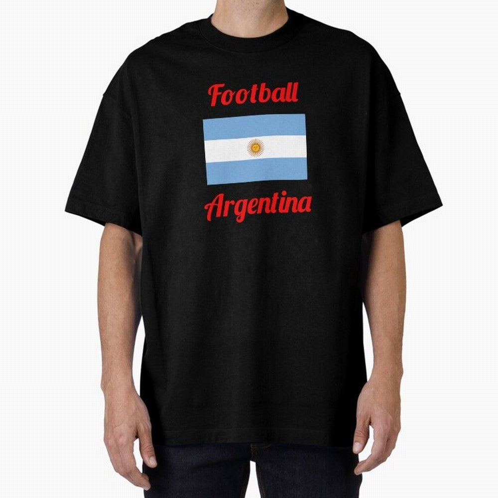 Argentina Football Flag ¨C Albiceleste Soccer Supporter Classic T-Shirt Bring World Football Passion into the FIFA World Cup 2026 Group Stage Journey through Mbappe Highlights, Portugal, Spain and Germany Pride, Game Day Rituals, Football Legends,