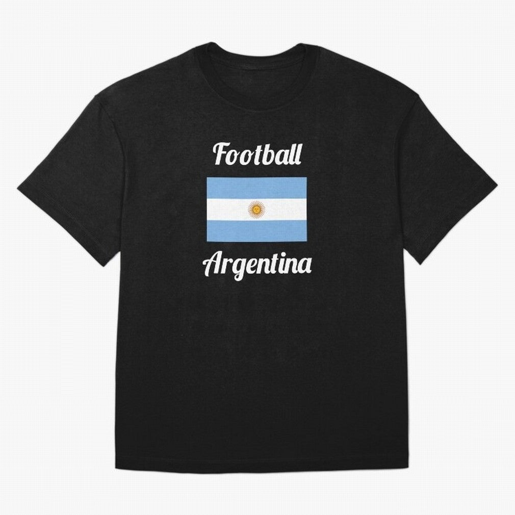 Argentina Football Flag ¨C Albiceleste Soccer Supporter Active T-Shirt Celebrate FIFA World Cup 2026 Spirit, Filled with Spain, Cristiano Ronaldo, Champion Mindset, Group Stage Buzz, Knockout Tension and Passionate Fan Culture; Ideal for Football