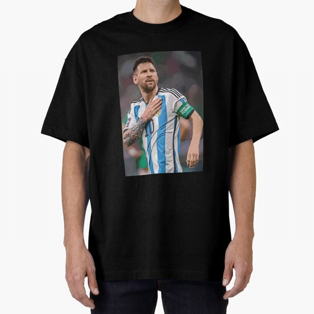World Cup Soccer Football Lionel Messi Argentina Classic T-Shirt Show Passion for the Stars of Global Football Passion for FIFA World Cup 2026 Group Stage, Connected to Neymar, England, France and Netherlands, Soccer Culture, Superstar Moments,