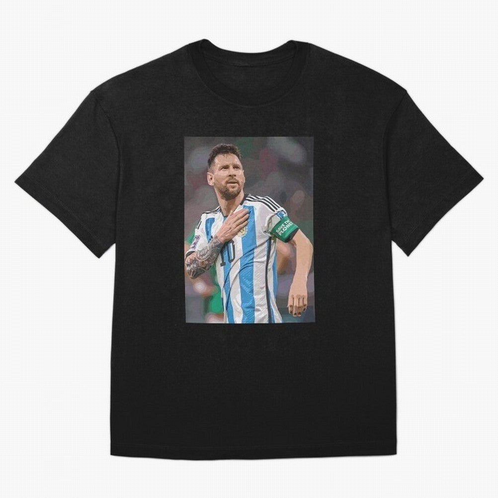 World Cup Soccer Football Lionel Messi Argentina Classic T-Shirt Show Passion for the Stars of Global Football Passion for FIFA World Cup 2026 Group Stage, Connected to Neymar, England, France and Netherlands, Soccer Culture, Superstar Moments,