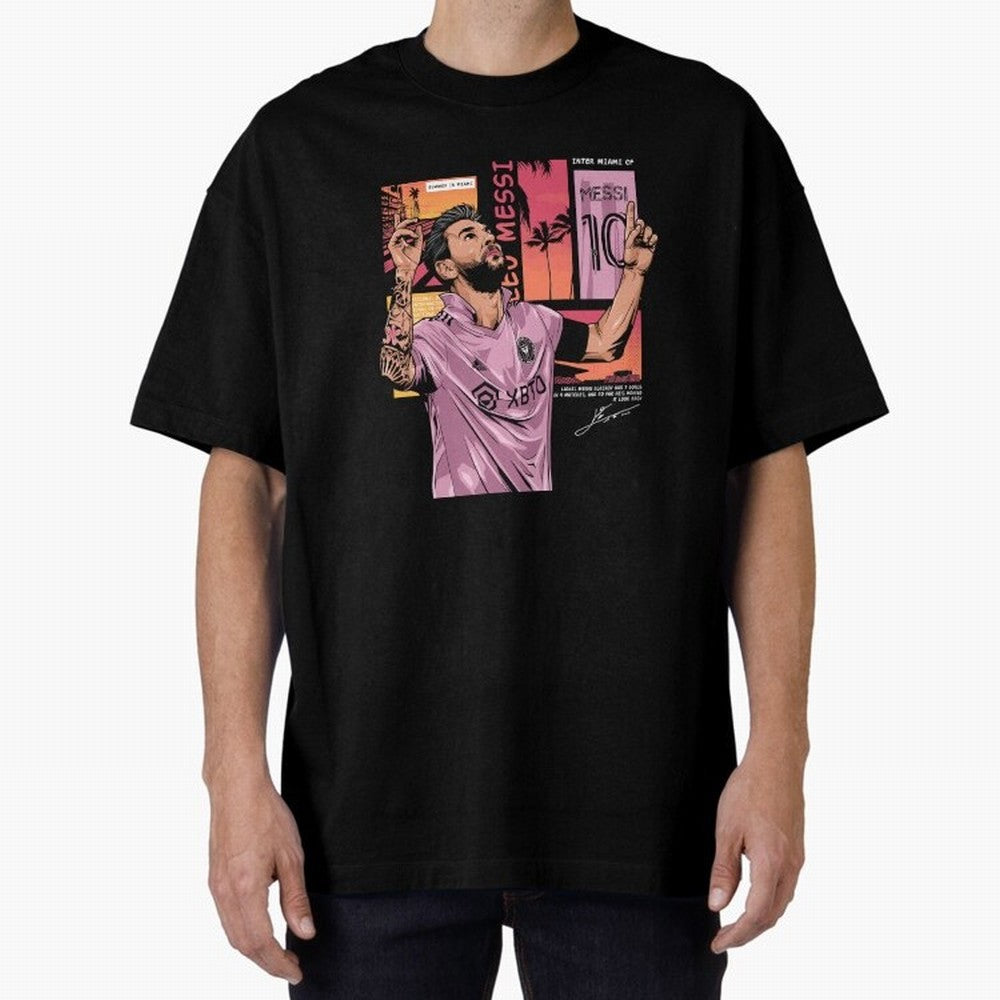 Messi Inter Miami Classic T-Shirt Celebrate the Road through FIFA World Cup 2026 USA Canada Mexico Capturing Cristiano Ronaldo, Haaland and CR7, Argentina and Brazil Energy, Football Festival Excitement, Trophy Ambitions, Country Rivalries and Star