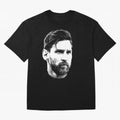Design Big Face Lionel Messi Classic T-Shirt Experience the Global Stage of the FIFA World Cup 2026 USA Canada Mexico Journey through CR7 Highlights, Portugal, Spain and Germany Pride, Classic Soccer Heritage, Championship Pressure, Fan Loyalty and