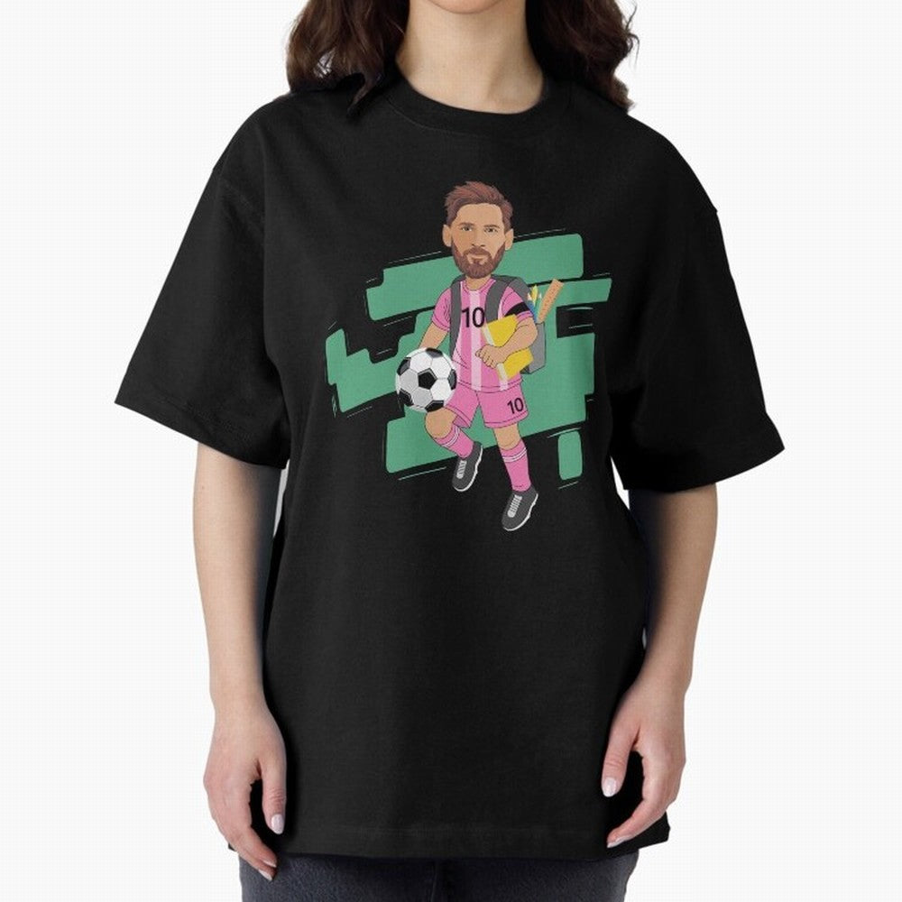 BACK TO SCHOOL - CARICATURE - LIONEL - MESSI - LEO Classic T-Shirt Keep the Match Day Mood of FIFA World Cup 2026 USA Canada Mexico for Fans of Messi and France and Portugal, Bringing Match Day Excitement, Supporter Culture, Golden Goals and Global