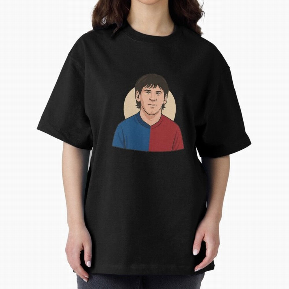 messi 2009 Oversized T-Shirt Support Match Day Hype around FIFA World Cup 2026 USA Canada Mexico, CR7 and Messi, England and Germany, Stadium Memories, Football Loyalty, International Chants and Championship Tradition; Perfect for Fans, Collectors,
