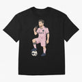 Lionel Messi Anime Style Drinking Mate - The Goat Inter Miami Classic T-Shirt Turn Up for FIFA World Cup 2026 Highlighting Mbappe, Spain Energy, Tournament Hype, Historic Matchups, Family Viewing Parties and Global Sports Pride; Created for Match