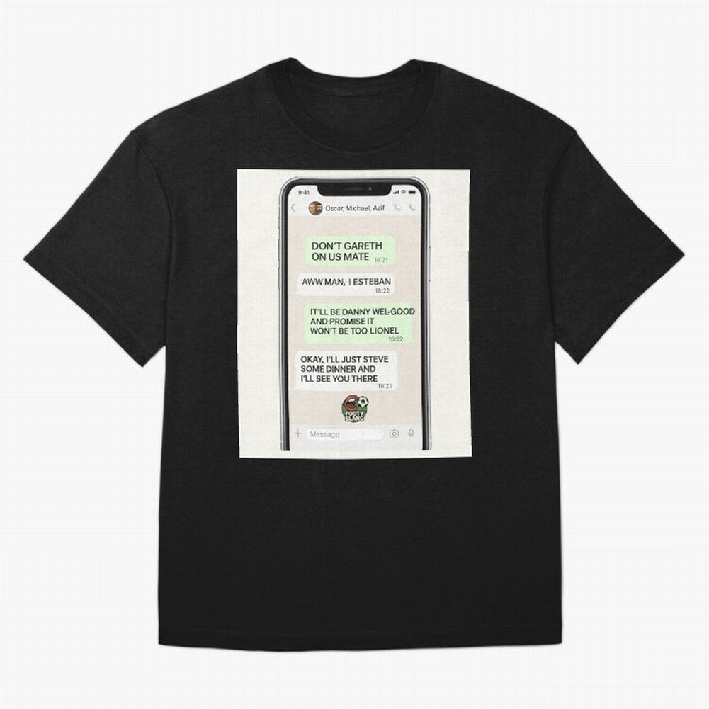 Football Slang WhatsApp Banter ¨C Classic Footy Chat Art Classic T-Shirt Capture FIFA World Cup 2026 USA Canada Mexico Filled with Mbappe, Spain and Netherlands Energy, Supporter Pride, Iconic Celebrations, Legendary Names and Global Match Day