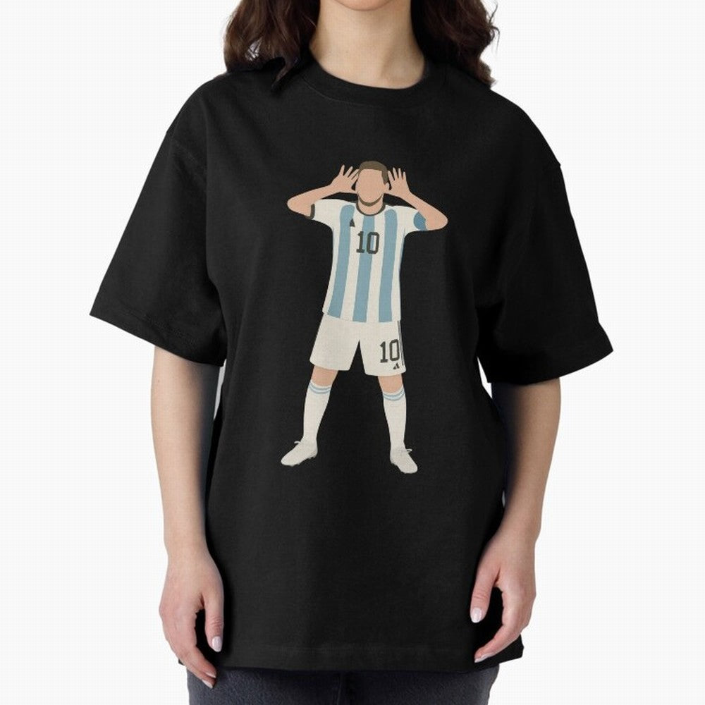 Leo Messi World Cup Celebration Classic T-Shirt Capture Stadium Memories from Match Day Hype around FIFA World Cup 2026, Haaland, France, Worldwide Fan Energy, Dramatic Goals, Stadium Lights and Championship Celebrations; Made for Collectors Who