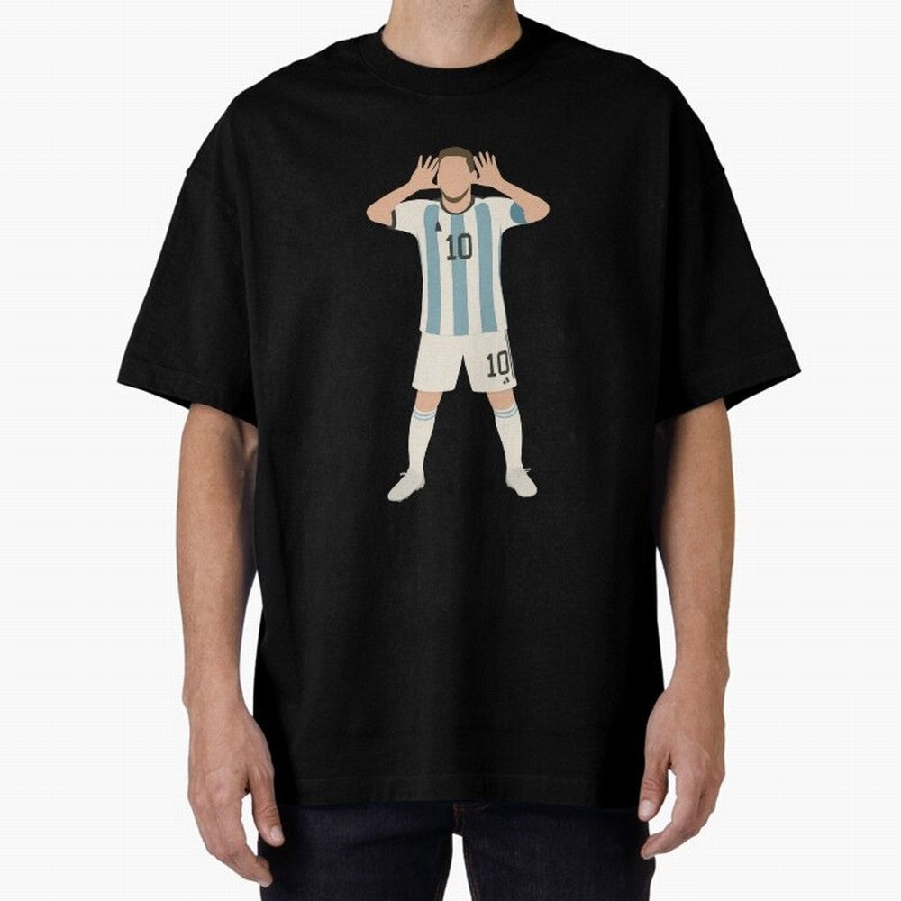 Leo Messi World Cup Celebration Classic T-Shirt Capture Stadium Memories from Match Day Hype around FIFA World Cup 2026, Haaland, France, Worldwide Fan Energy, Dramatic Goals, Stadium Lights and Championship Celebrations; Made for Collectors Who