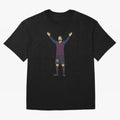 Leo Messi Celebration Sticker Oversized T-Shirt Bring World Football Passion into FIFA World Cup 2026 Filled with Neymar, Spain and Netherlands Energy, Tournament Hype, Historic Matchups, Family Viewing Parties and Global Sports Pride; Great for