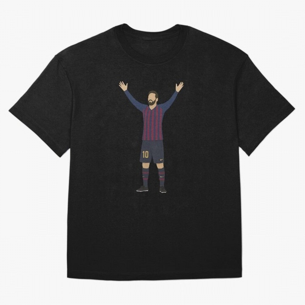 Leo Messi Celebration Sticker Oversized T-Shirt Bring World Football Passion into FIFA World Cup 2026 Filled with Neymar, Spain and Netherlands Energy, Tournament Hype, Historic Matchups, Family Viewing Parties and Global Sports Pride; Great for