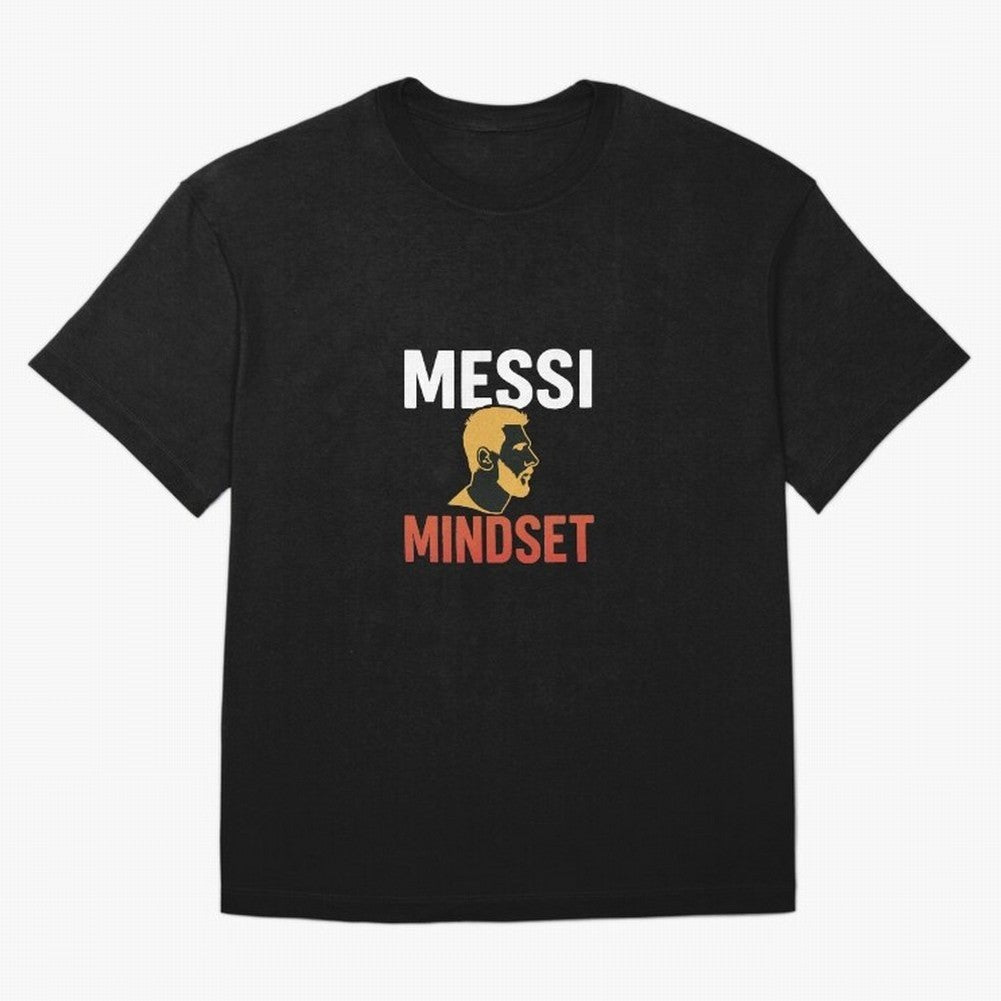 Messi Mindset Classic T-Shirt Celebrate Golden Goal Energy in the FIFA World Cup 2026 USA Canada Mexico Journey through Messi, Neymar and Mbappe Highlights, Brazil, Portugal and Argentina Pride, Vintage Soccer Flavor, Modern Football Stars,