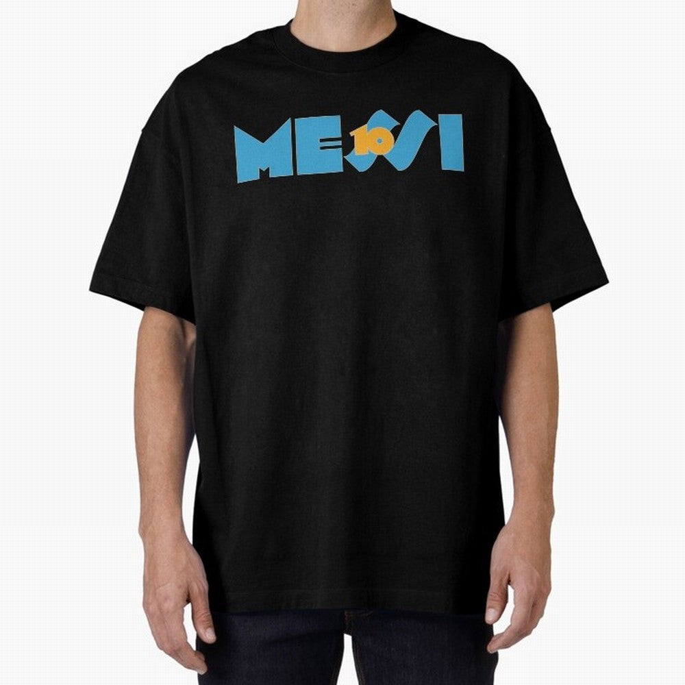 Messi 10 Oversized T-Shirt Create FIFA World Cup 2026 for Fans of Messi, CR7 and Mbappe and Germany, Bringing Football History, Final Match Energy, Crowd Noise and Once in a Lifetime Moments; Great for Watch Parties, Sports Bars, Family Nights, Fan