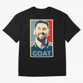 Messi - Hope Oversized T-Shirt Celebrate Classic Football Spirit in Match Day Hype around FIFA World Cup 2026, Haaland, Argentina, France and Brazil, Vintage Soccer Flavor, Modern Football Stars, National Flags and Final Night Emotion; Made for Die