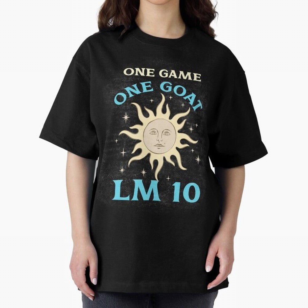 LM 10 The Goat T-Shirt Classic T-Shirt Step into FIFA World Cup 2026 USA Canada Mexico for Fans of Messi and Cristiano Ronaldo and Argentina, France and Brazil, Bringing Vintage Soccer Flavor, Modern Football Stars, National Flags and Final Night