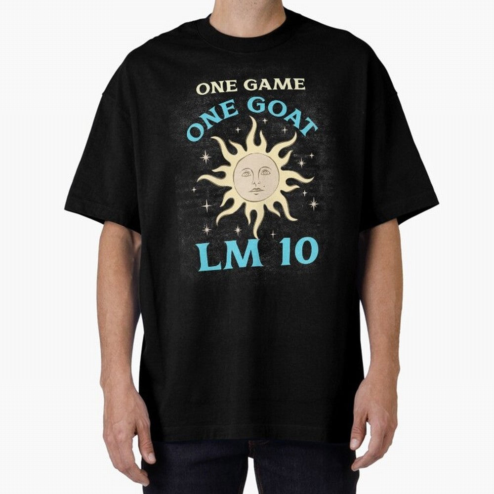 LM 10 The Goat T-Shirt Classic T-Shirt Step into FIFA World Cup 2026 USA Canada Mexico for Fans of Messi and Cristiano Ronaldo and Argentina, France and Brazil, Bringing Vintage Soccer Flavor, Modern Football Stars, National Flags and Final Night