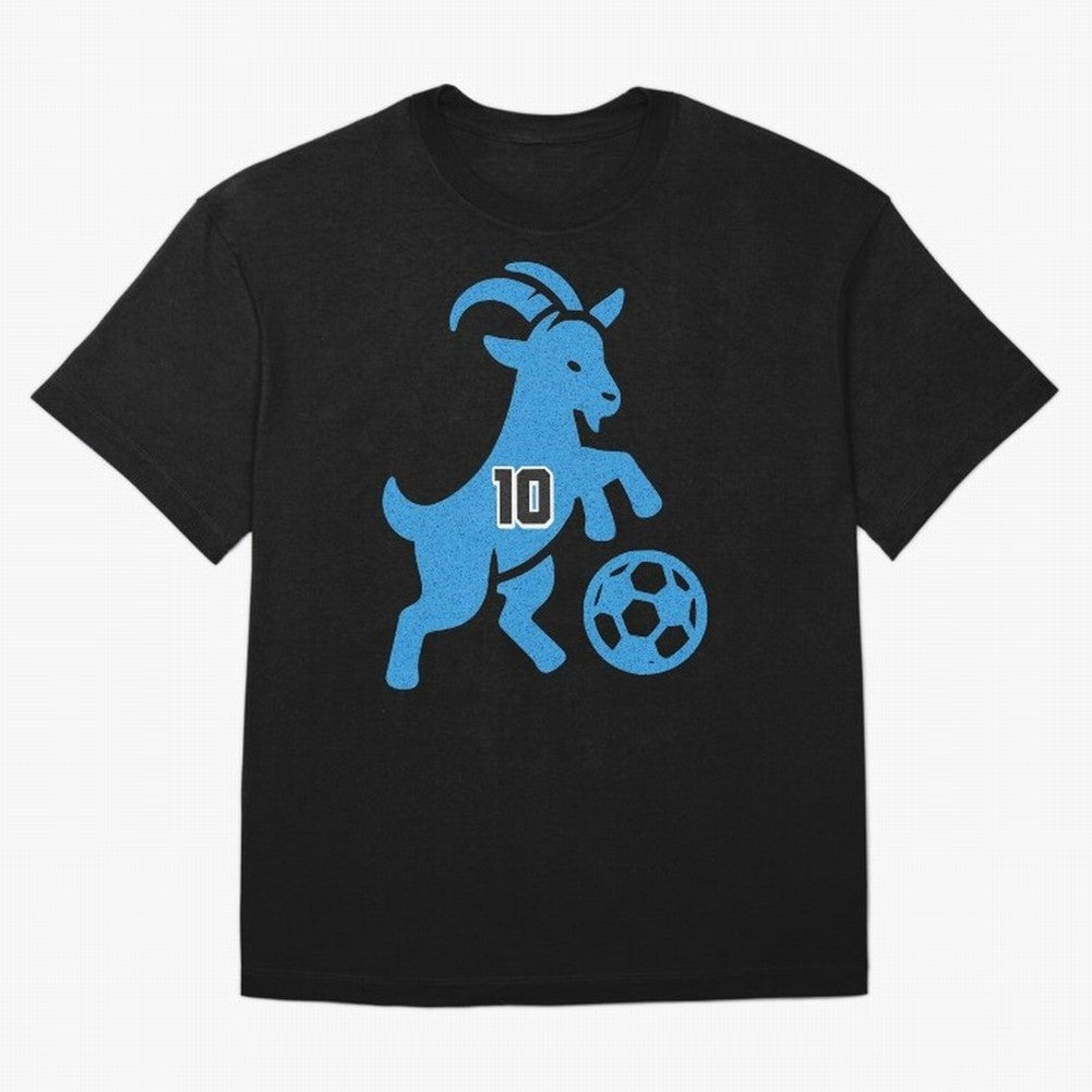 GOAT 10 Football Oversized T-Shirt Turn Football Passion into Global Football Passion for FIFA World Cup 2026 Group Stage, Inspired by Mbappe and Neymar, Netherlands, Stadium Chants, National Pride, Trophy Dreams and Unforgettable Football