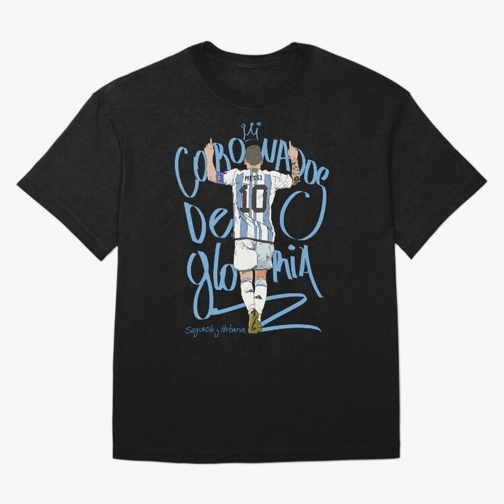 Messi, crowned with glory Active T-Shirt Join the Countdown to Match Day Hype around FIFA World Cup 2026 Group Stage, Neymar, Haaland and Cristiano Ronaldo, Portugal, Spain and Germany, Goal Celebration Energy, Supporter Heritage, Football Icons