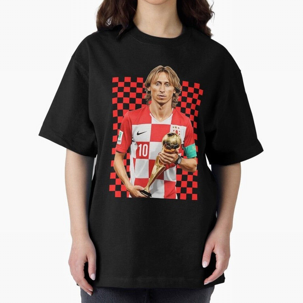 Luka Modric Ballon d'Or Graphic Essential T-Shirt Discover FIFA World Cup 2026 USA Canada Mexico Inspired by Mbappe, England and Germany Energy, Classic Soccer Heritage, Championship Pressure, Fan Loyalty and International Pride; Built for